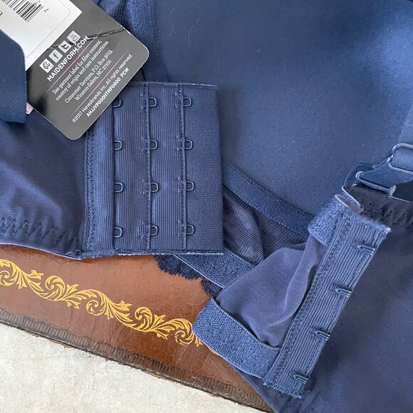 NWT Maidenform Pure Comfort Lace Longline Wireless 3 Way Convertible Bralette - Picture 5 of 9